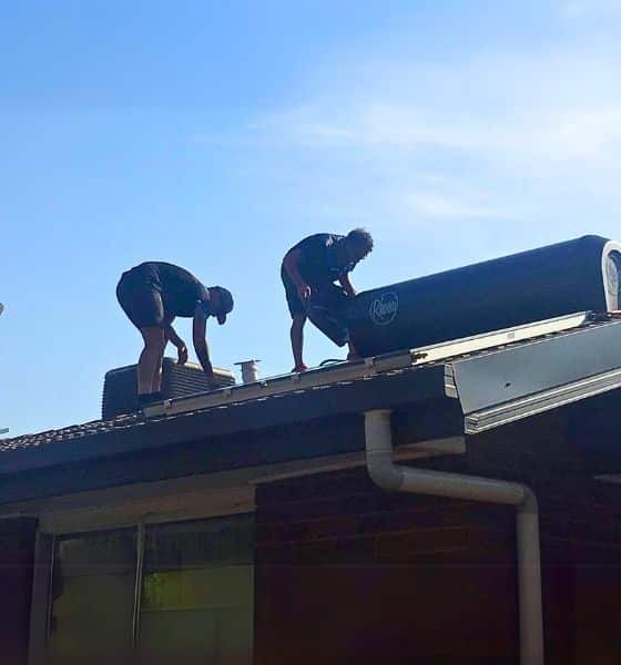 Solar Hot Water System Installation Solar Hot Water System Installation